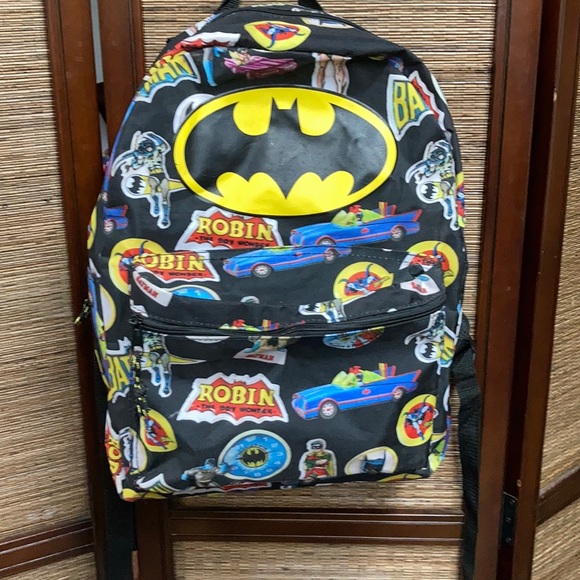 batman and robin backpack